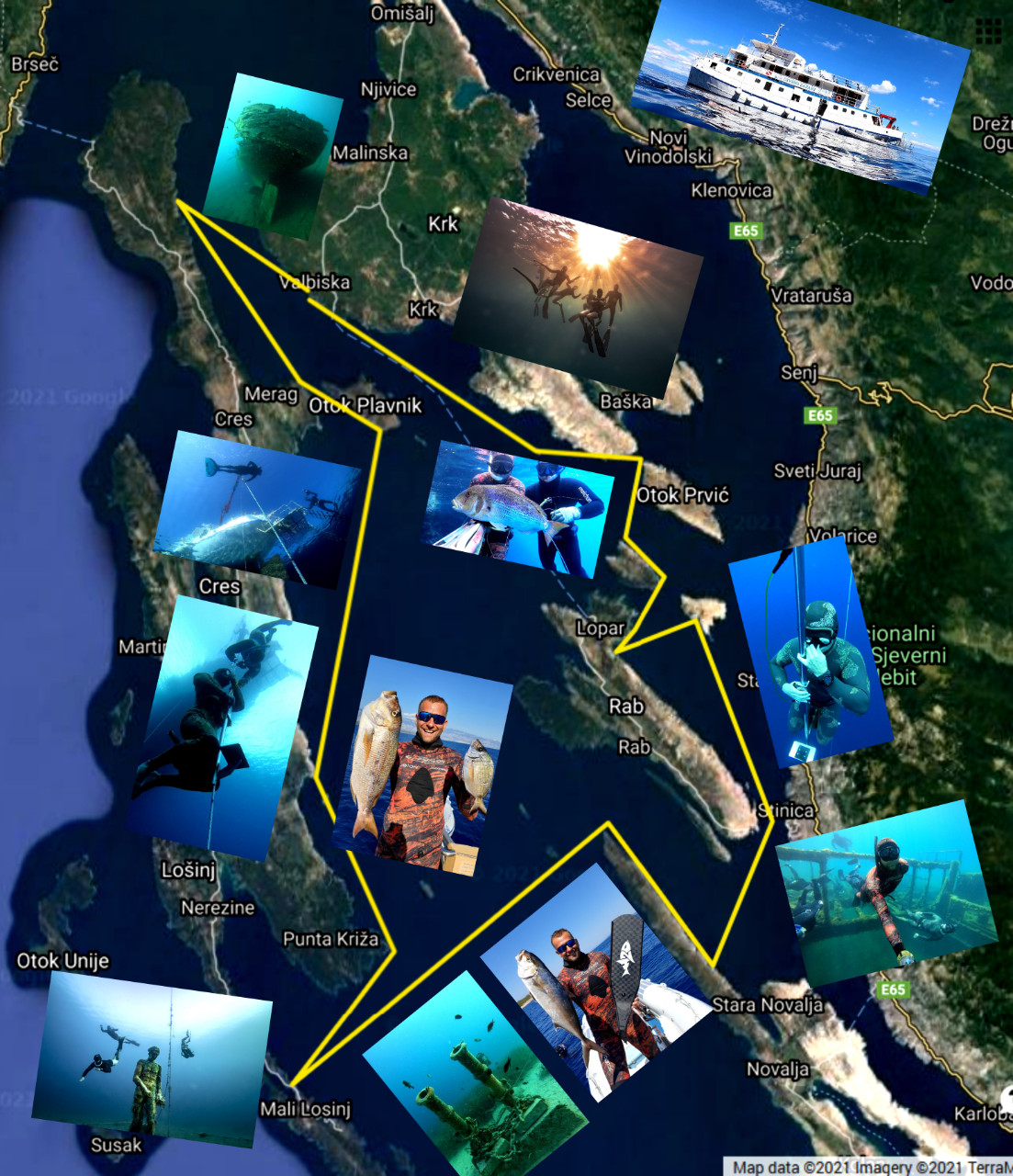 Adriatic Spearfishing & Freediving Cruise